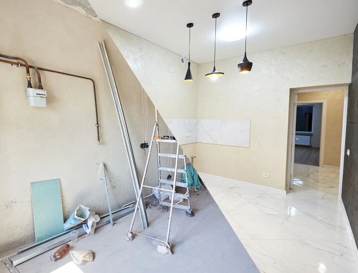 chantier intérieur
